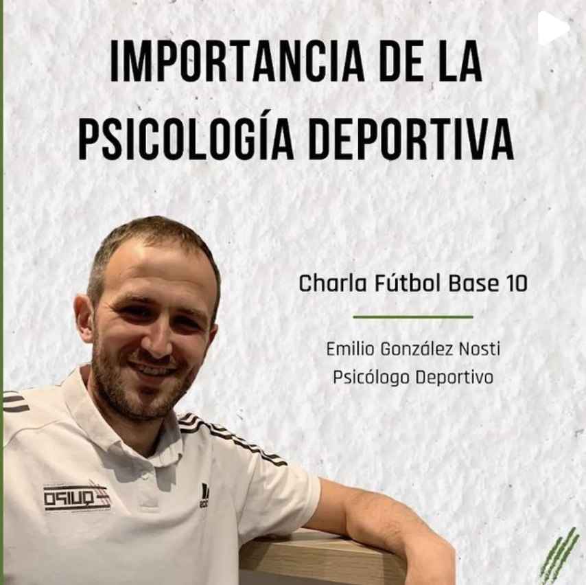 La importancia de la psicología deportiva por Emilio González Nosti - Centro Deportivo Equipo, Gijón, Asturias.