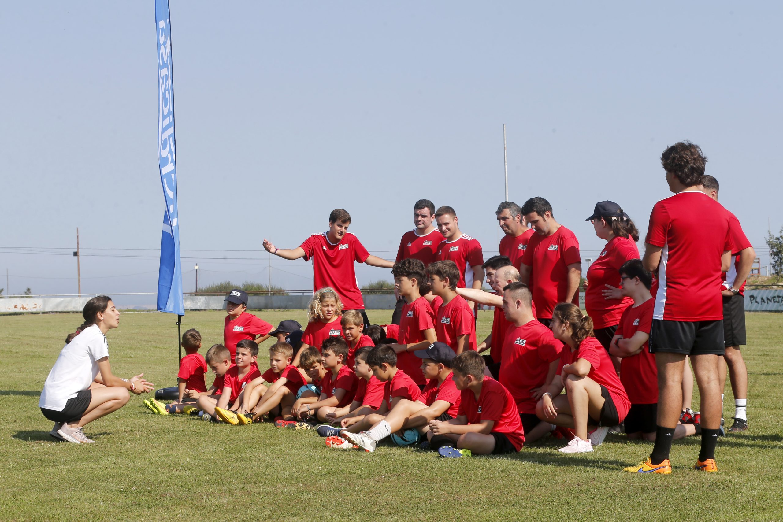 Participantes de la segunda edición del campus deportivo.