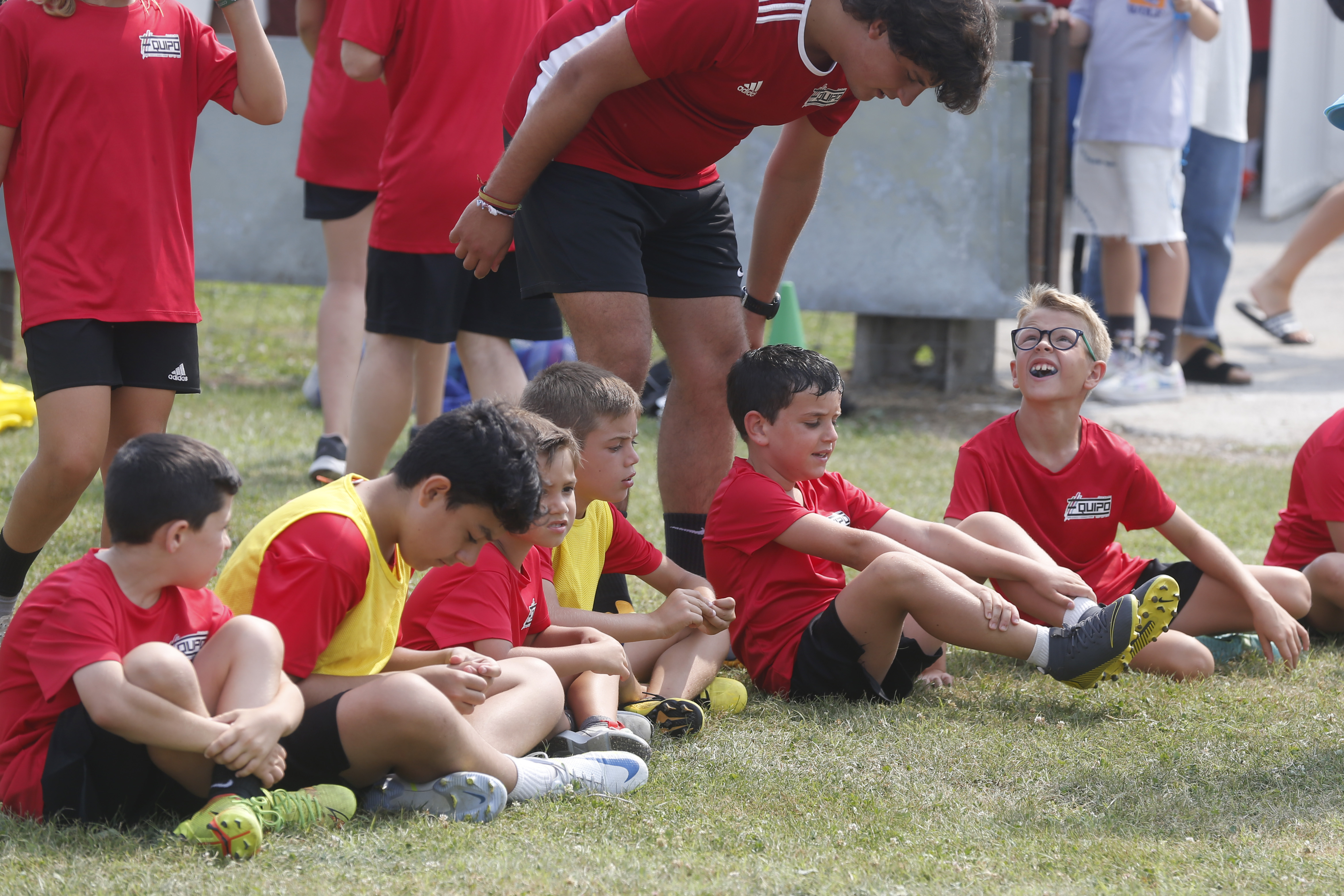 Segunda edición de campus deportivo equipo.